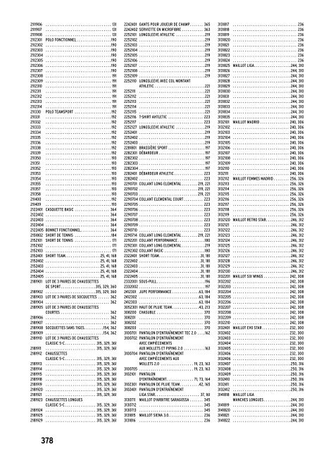 ERIMA Teamsport 2024 Frankreich (francais)