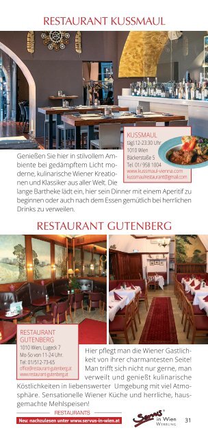 Servus in Wien_Gourmet Guide_März 2024