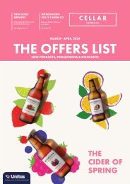 Cellar Drinks Co. The Offers List: March - April 2024