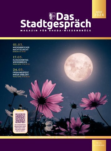 Das Stadtgespräch Ausgabe März 2024 auf MeinRHWD