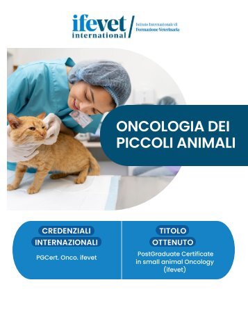 ITALIA- formazione universitaria post laurea in Oncologia