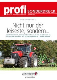 Profi Testbericht CASE IH Puma 260 CVXDrive