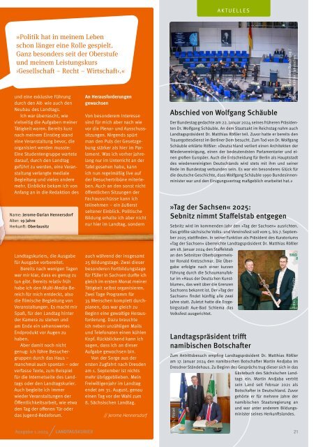 Landtagskurier, Ausgabe 1/2024