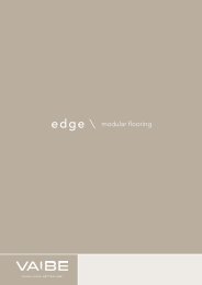 Edge modular flooring brochure