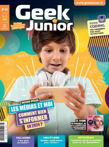 Geek Junior N°43 - mars 2024 - Extrait