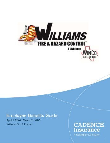 Williams Fire &amp; Hazard 2024 Enrollment Guide