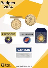 Badges Catalogue 2024