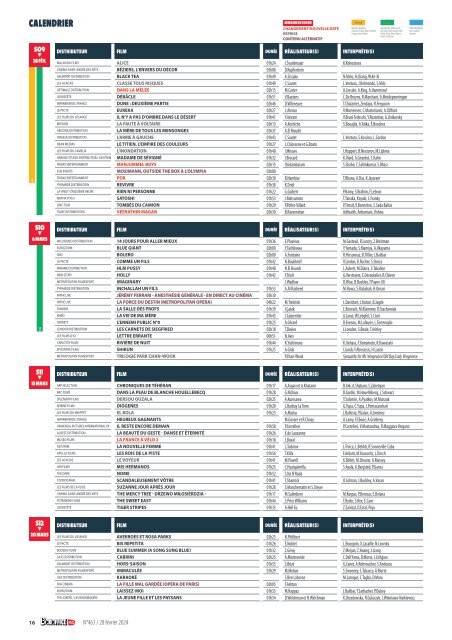 Boxoffice Pro n°463 – 28 février 2024