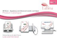 [EN] Product catalogue - Mt.Derm pigmentation device and Needle cartridges