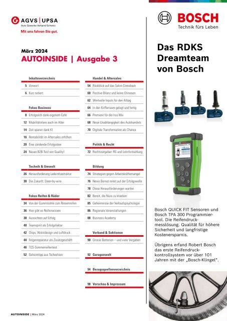 AUTOINSIDE Ausgabe 3 – März 2024