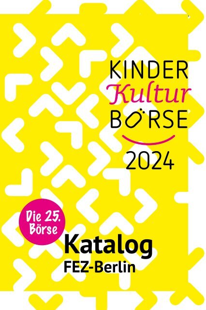 KinderKulturBörse 2024 - Katalog