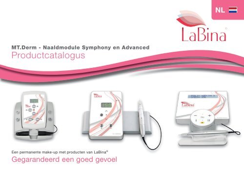 [NL] Productcatalogus - Mt.Derm Pigmenteerapparaten en Naaldmodule