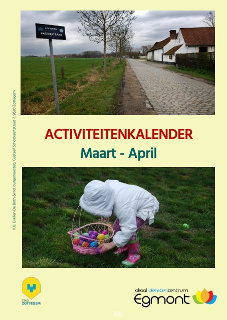 Activiteitenkalender LDC Egmont - maart & april 2024
