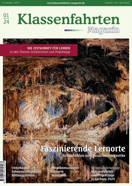 Klassenfahrten Magazin Heft 1/2024