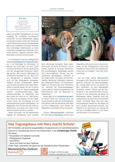 Klassenfahrten Magazin Heft 1/2024