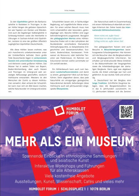 Klassenfahrten Magazin Heft 1/2024