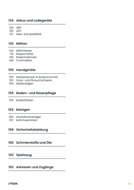 STIGA Produktsortiment 2024 - Rasenmäher und Akku-Gartengeräte bei Deterding