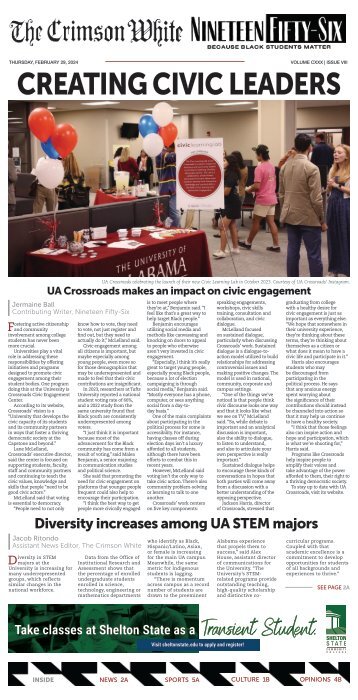 The Crimson White Print Edition - February 29th, 2024