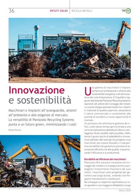 Waste n. 29 marzo 2024