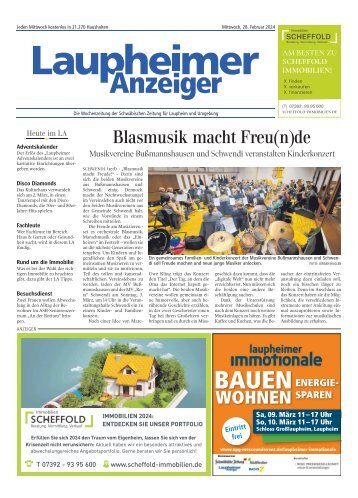 28.02.2024 Laupheimer Anzeiger