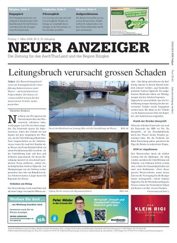 Neuer Anzeiger 1. März 2024