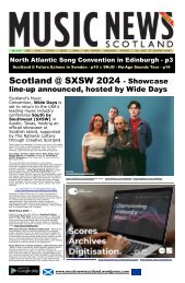 MUSIC NEWS Scotland (Feb24-28)