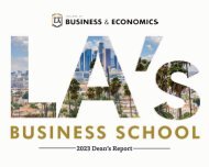 2023 Dean's Report