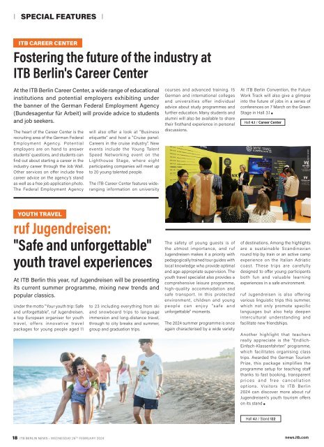 2024 ITB BERLIN NEWS - PREVIEW Edition