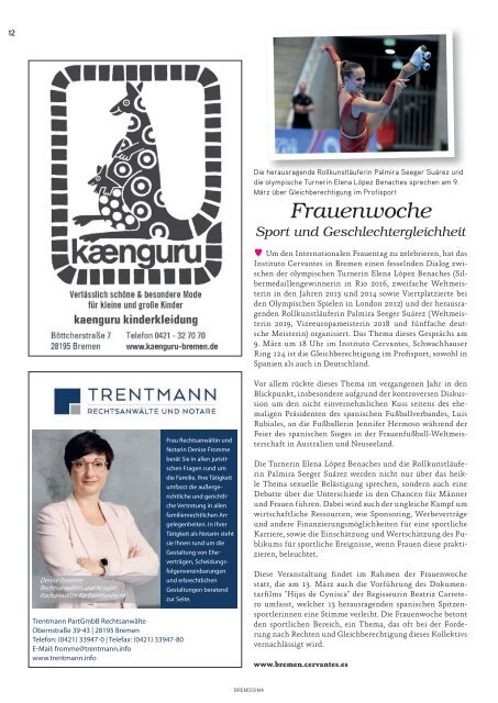 BREMISSIMIA Magazin | März - April 2024