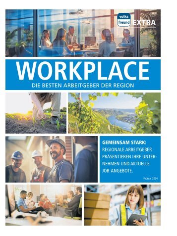Workplace - Die besten Arbeitgeber der Region - Februar 2024