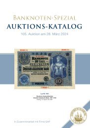 Emporium Hamburg Auktion 105 Banknoten