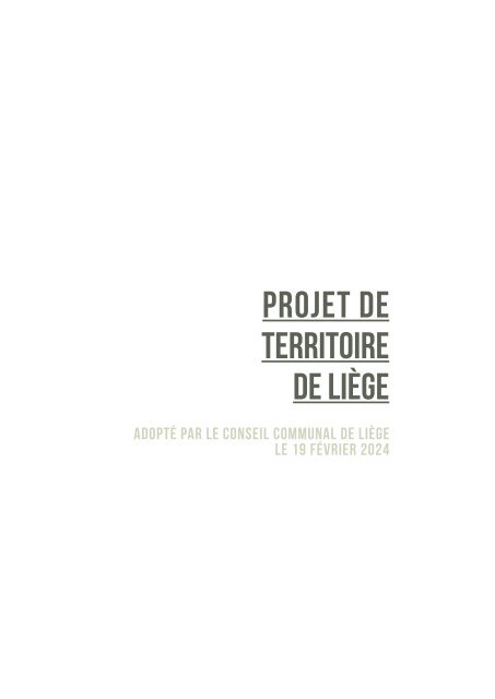 Projet de_territoire light de la Ville de Liège
