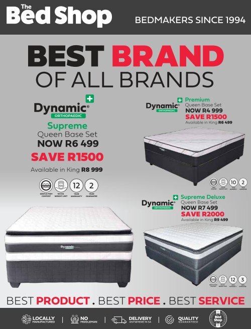 The bed top shop online