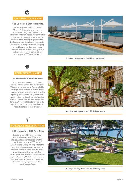 Sojourn | Sovereign Luxury Travel Magazine Volume 1 2024