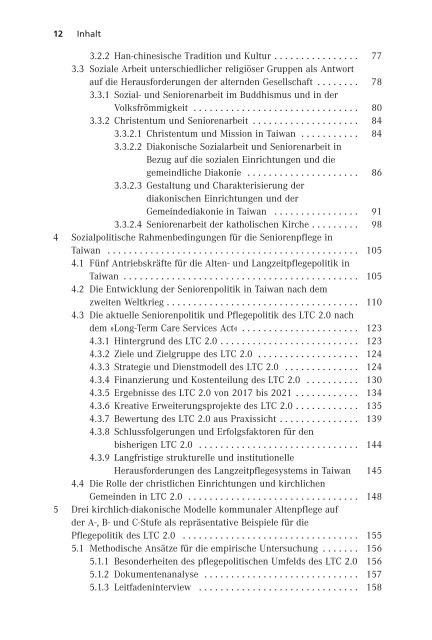 Hsin-Ju Wu: Herausforderungen der kommunalen Altenpflege in Taiwan (Leseprobe)