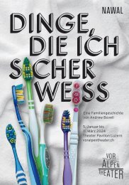 Theater NAWAL_Dinge_die_ich_sicher_weiss