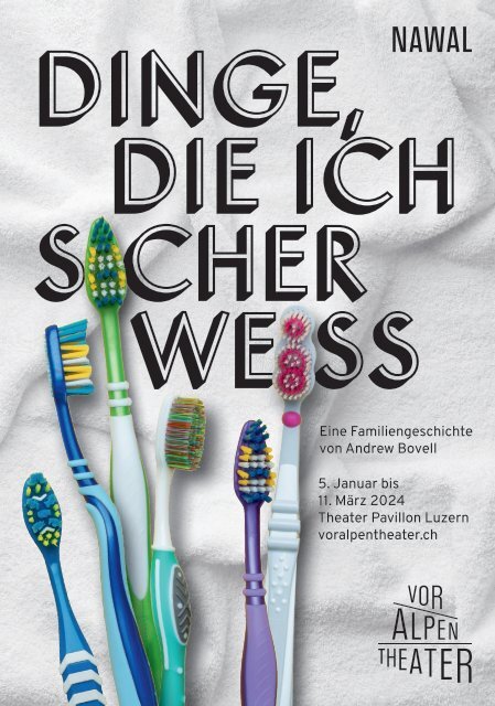 Theater NAWAL_Dinge_die_ich_sicher_weiss