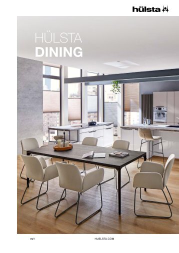 hülsta Broschüre Speisen INT