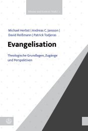 Michael Herbst | Andreas C. Jansson | David Reißmann | Patrick Todjeras: Evangelisation (Leseprobe)