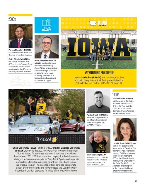 Tippie Magazine (Spring 2024) - Tippie College of Business