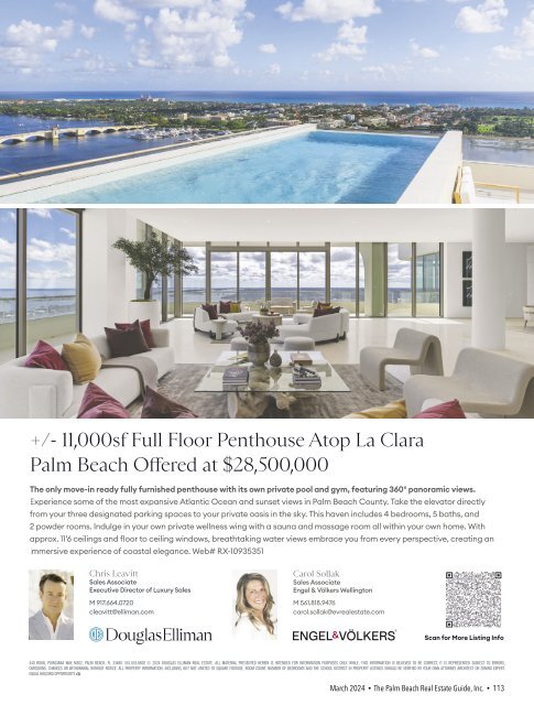 Palm Beach Real Estate Guide March 2024