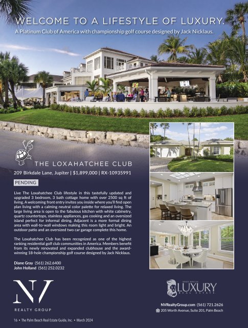 Palm Beach Real Estate Guide March 2024