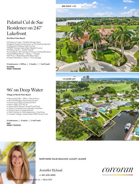 Palm Beach Real Estate Guide March 2024