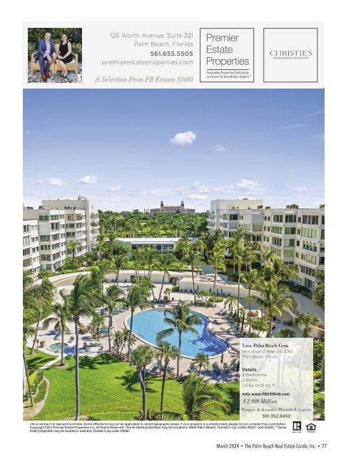 Palm Beach Real Estate Guide March 2024