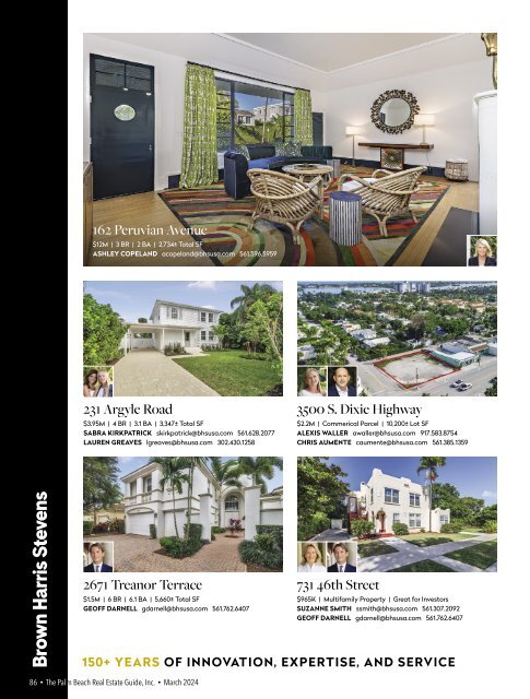 Palm Beach Real Estate Guide March 2024