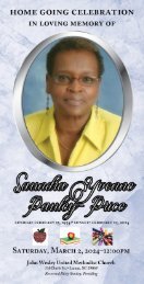 Saundra Price Memorial Program