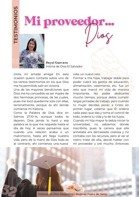 Intimas de Dios Magazine - Edición # 35