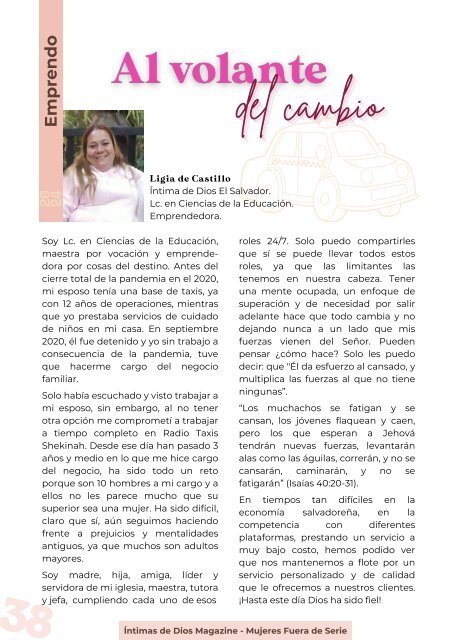 Intimas de Dios Magazine - Edición # 35