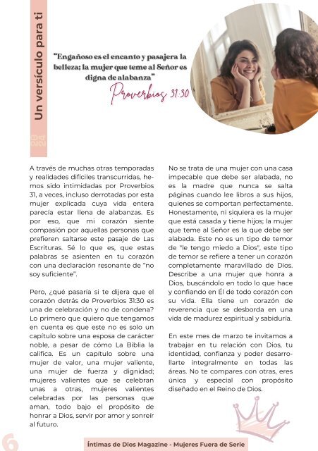 Intimas de Dios Magazine - Edición # 35