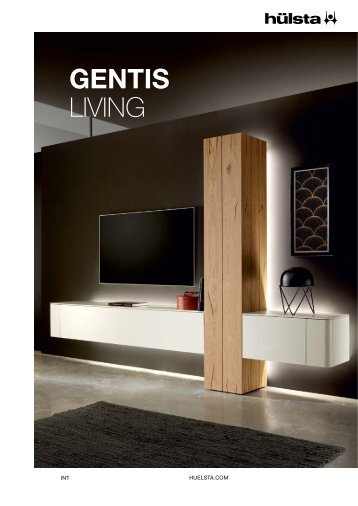 hülsta Broschüre Gentis Wohnen INT